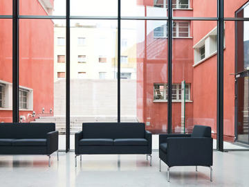 SOCRATE - 2 seater sofa with fire retardant padding by La Cividina - view 3